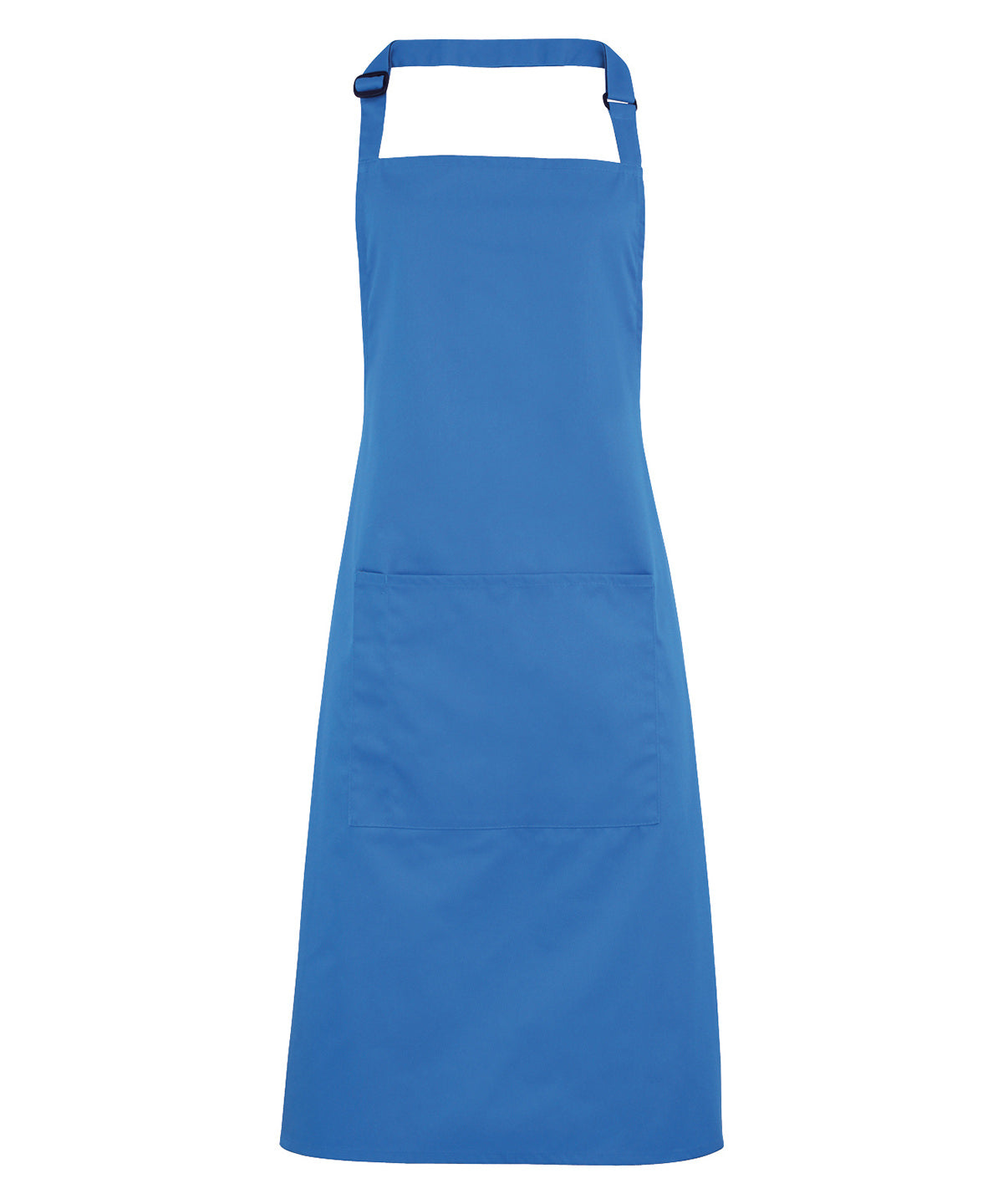 Colours bib apron with pocket | sapphire