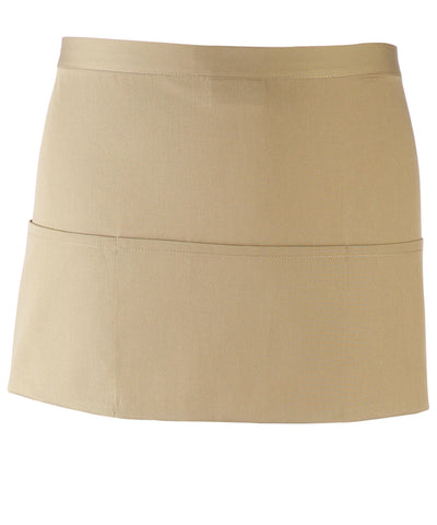 Colours 3-pocket apron | khaki