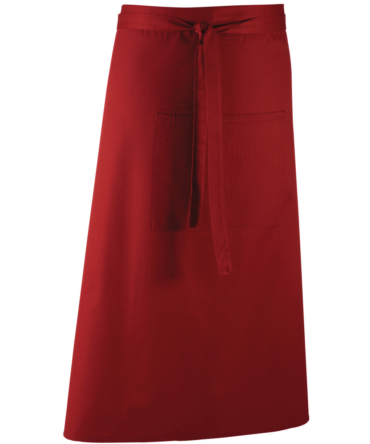 Colours bar apron | burgundy