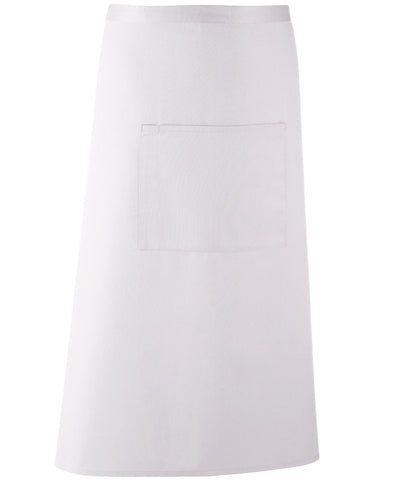 Colours bar apron | white