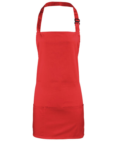 Colours 2-in-1 apron | red