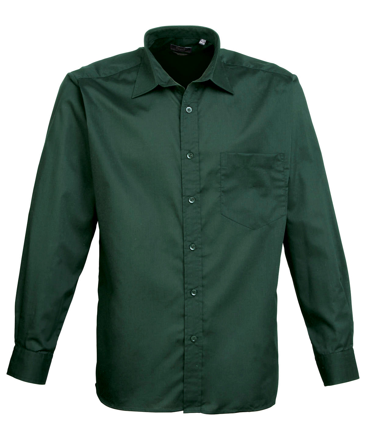 Long sleeve poplin shirt | Bottle