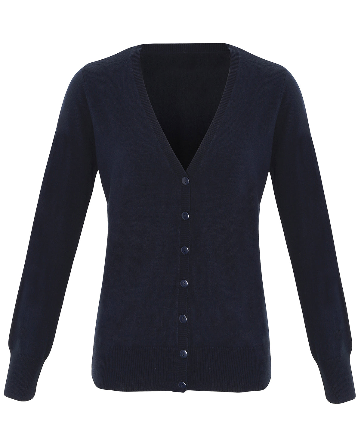 Womens essential acrylic cardigan | navy