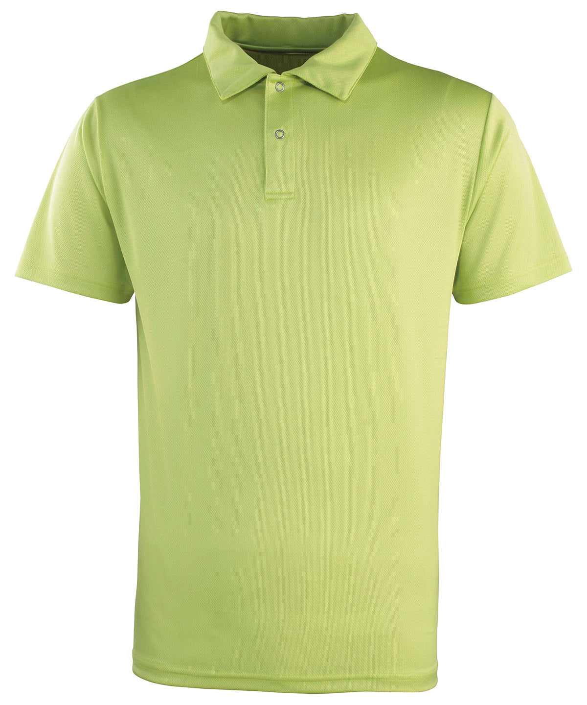 Coolchecker® studded polo | lime