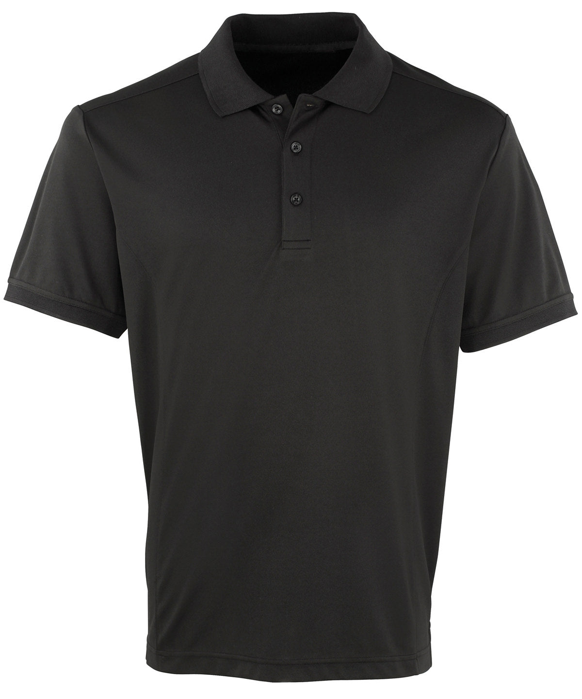 Coolchecker® piqu polo | Black