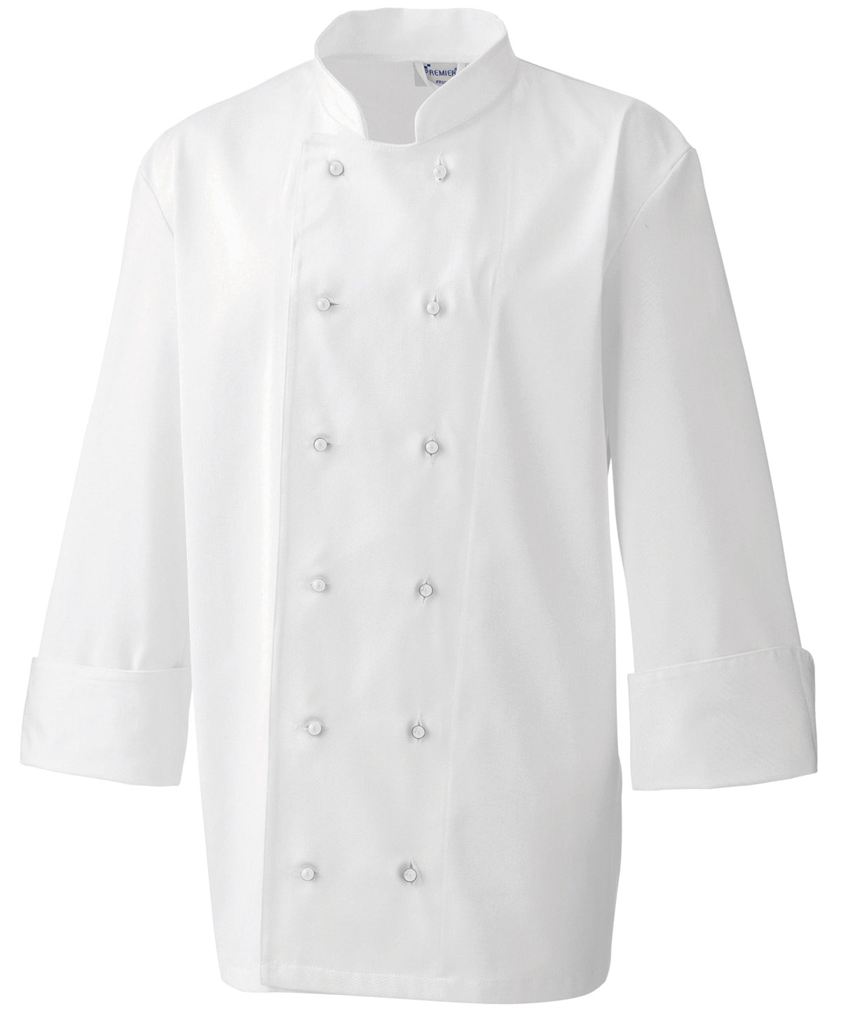 Chefs jacket studs | white