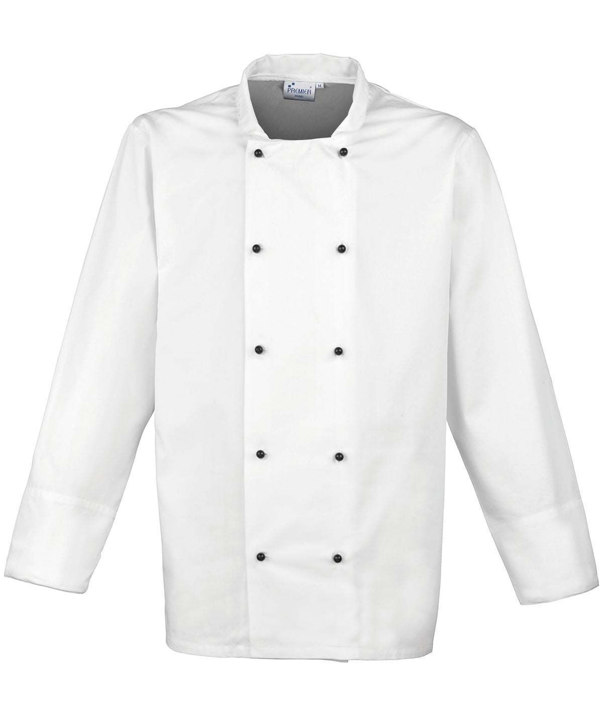 Cuisine long sleeve chefs jacket | white