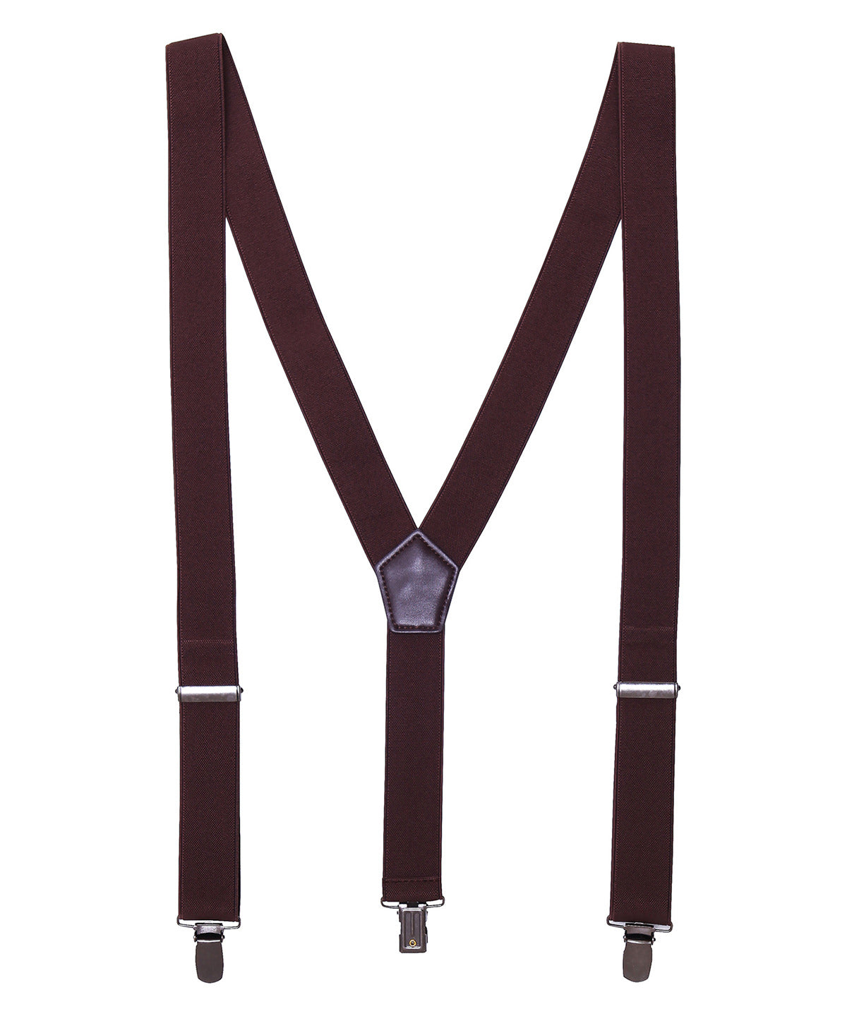 Clip-on trouser braces | brown