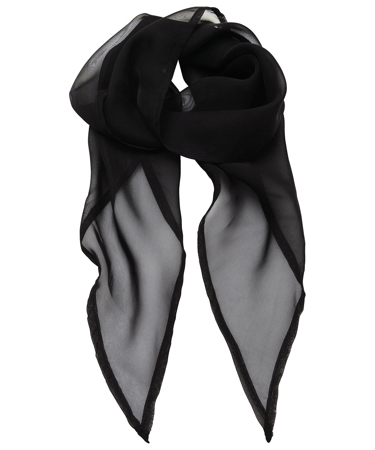 Colours Chiffon scarf | Black