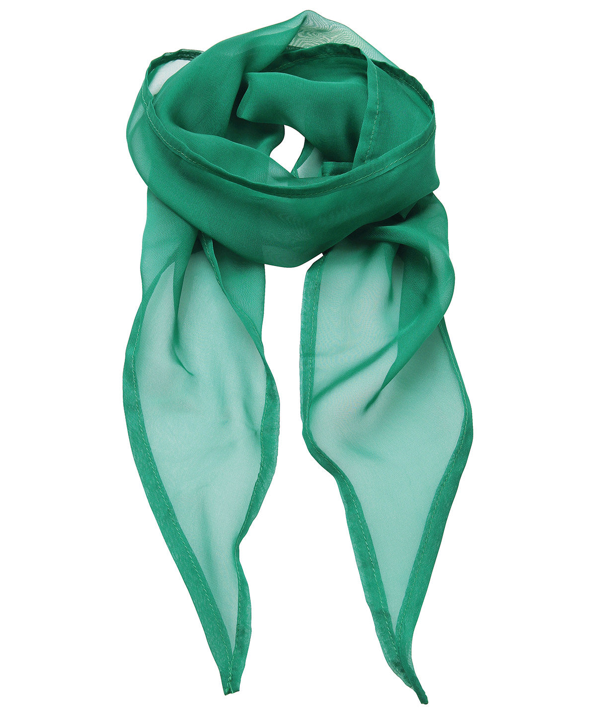 Colours Chiffon scarf | emerald