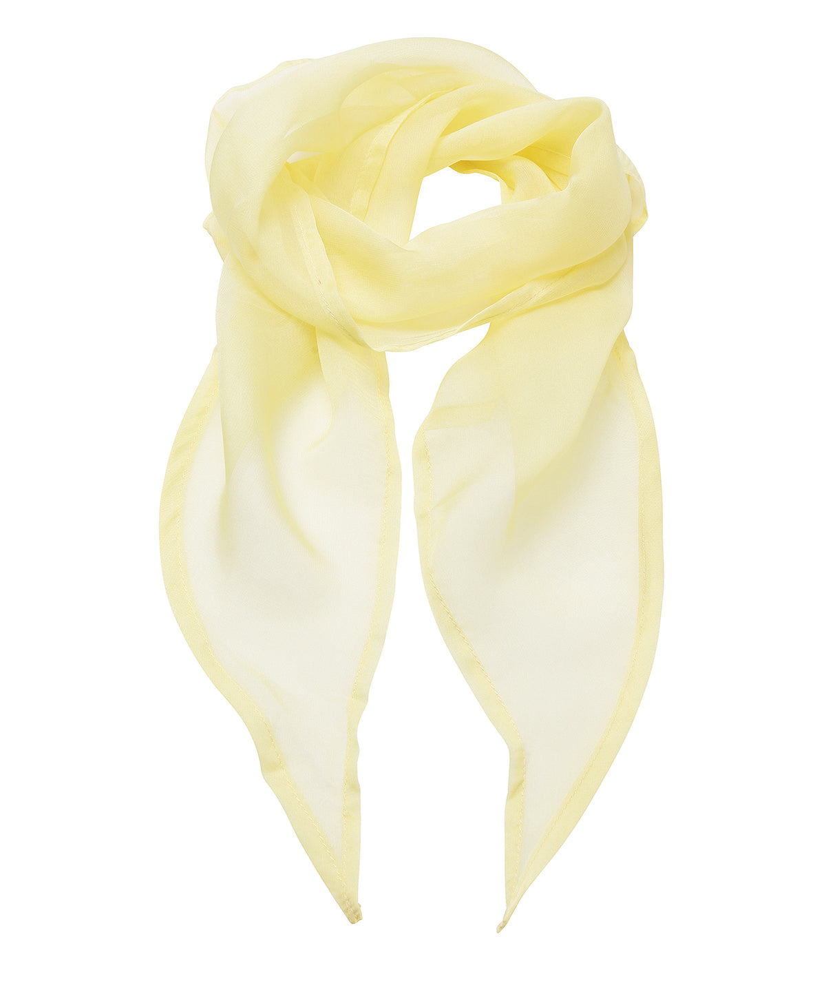 Colours Chiffon scarf | lemon