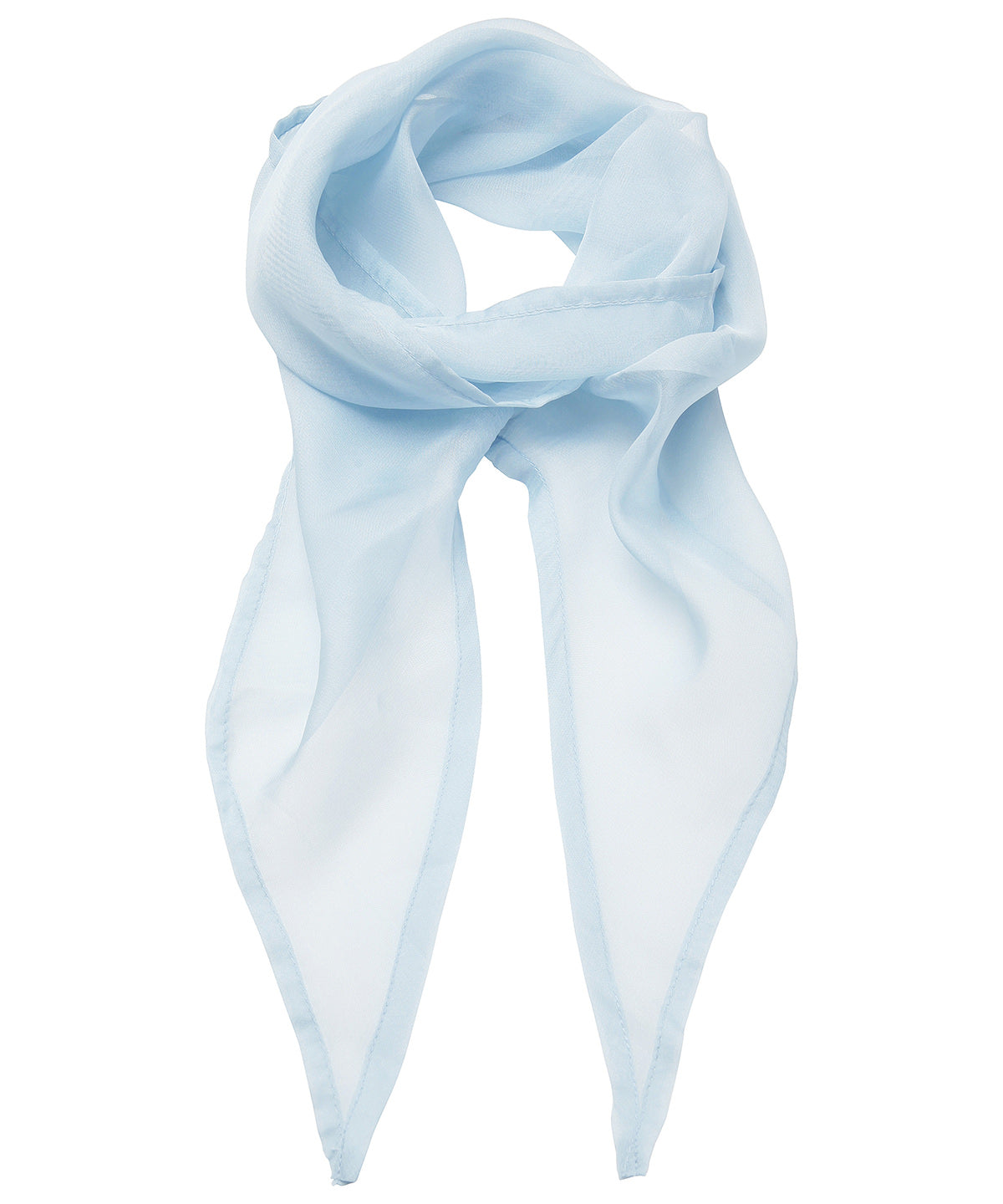 Colours Chiffon scarf | light blue