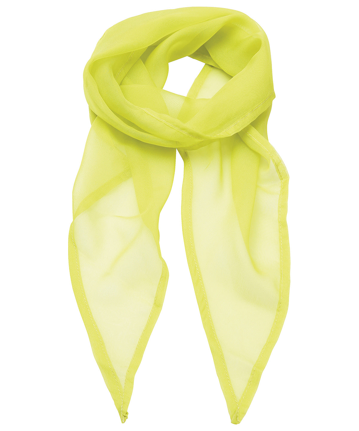 Colours Chiffon scarf | lime