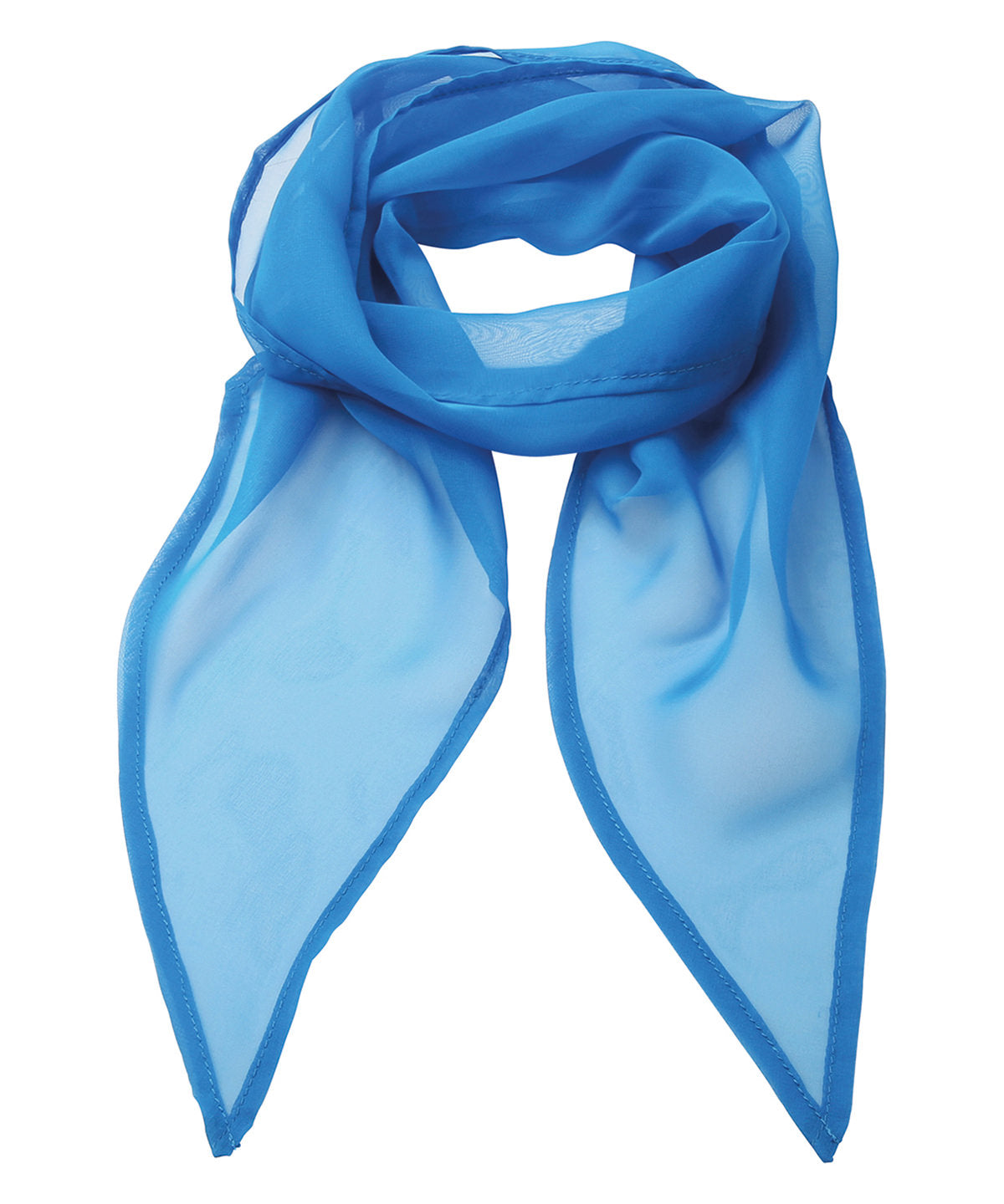 Colours Chiffon scarf | sapphire