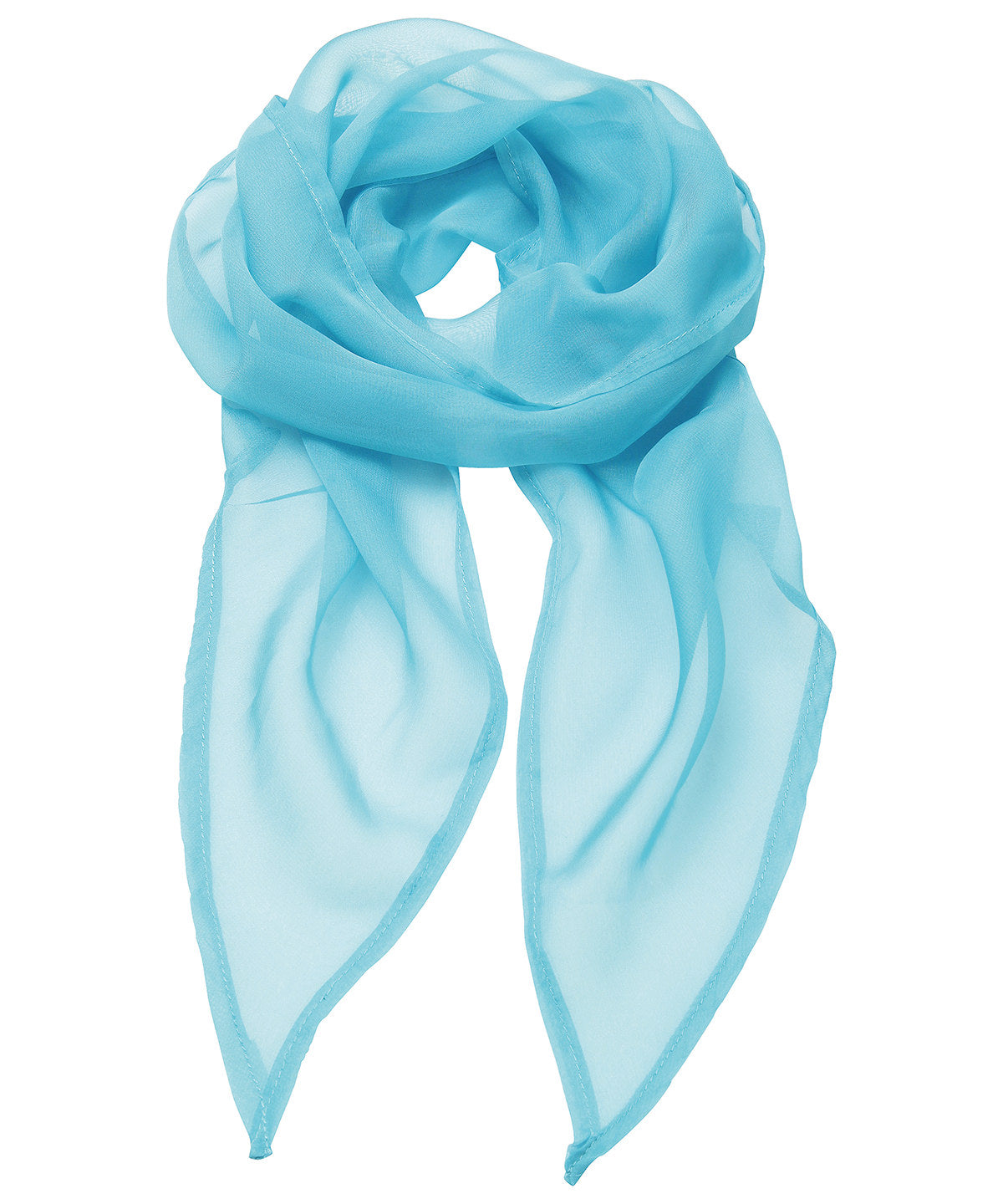 Colours Chiffon scarf | turquoise