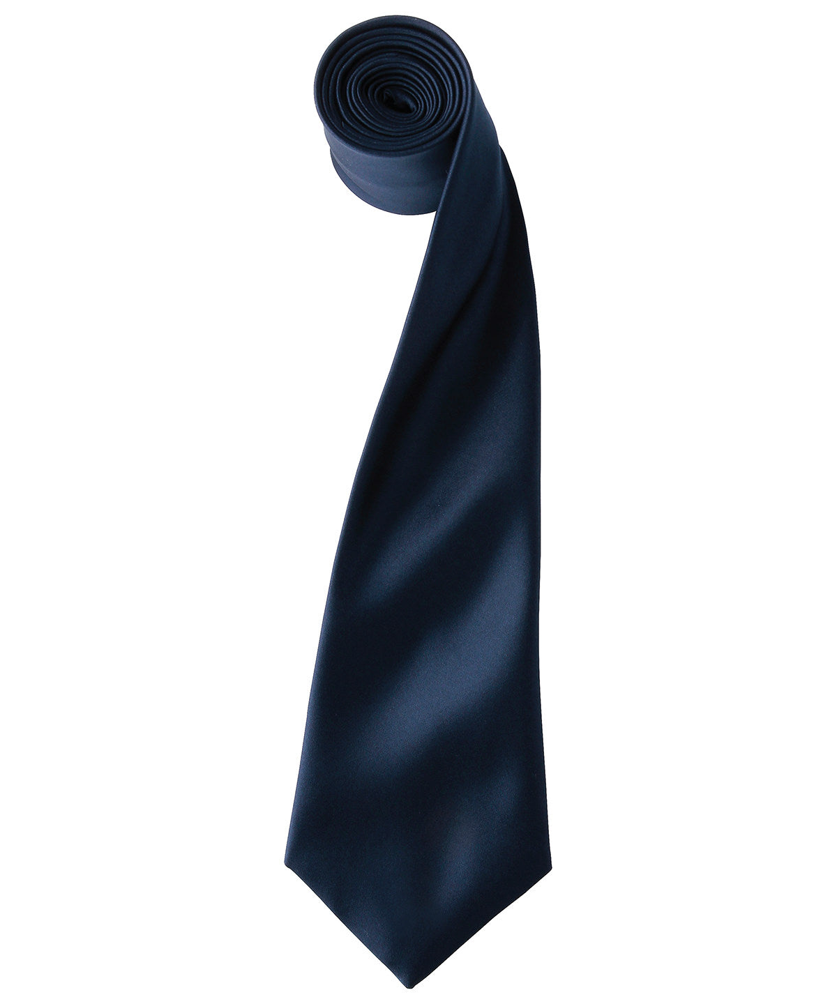 Colours satin tie | navy