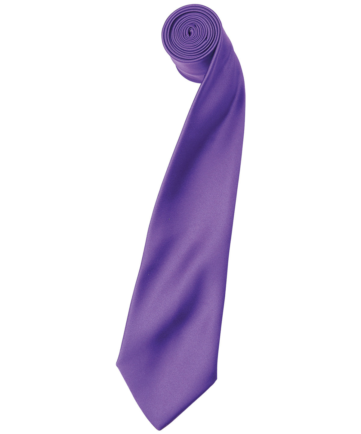 Colours satin tie | richviolet