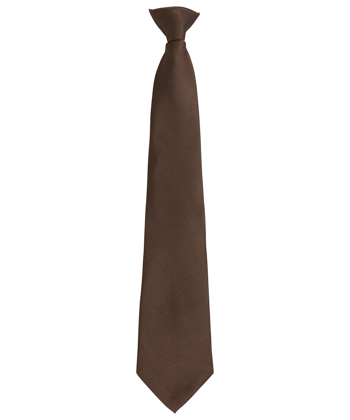 Colours Originals fashion clip tie | brown
