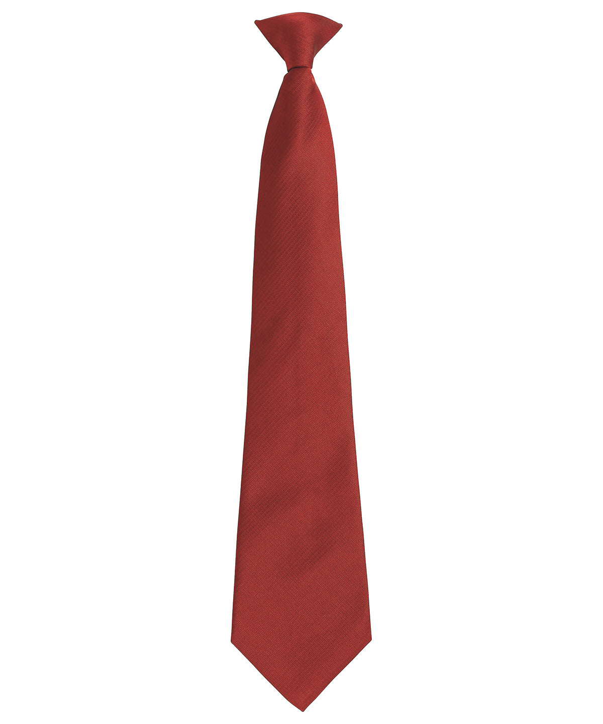 Colours Originals fashion clip tie | burgundy