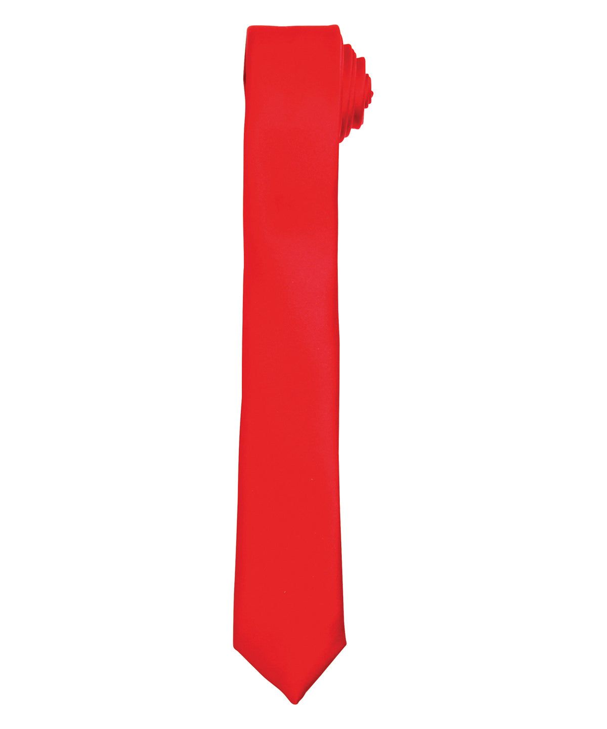 Slim tie | red