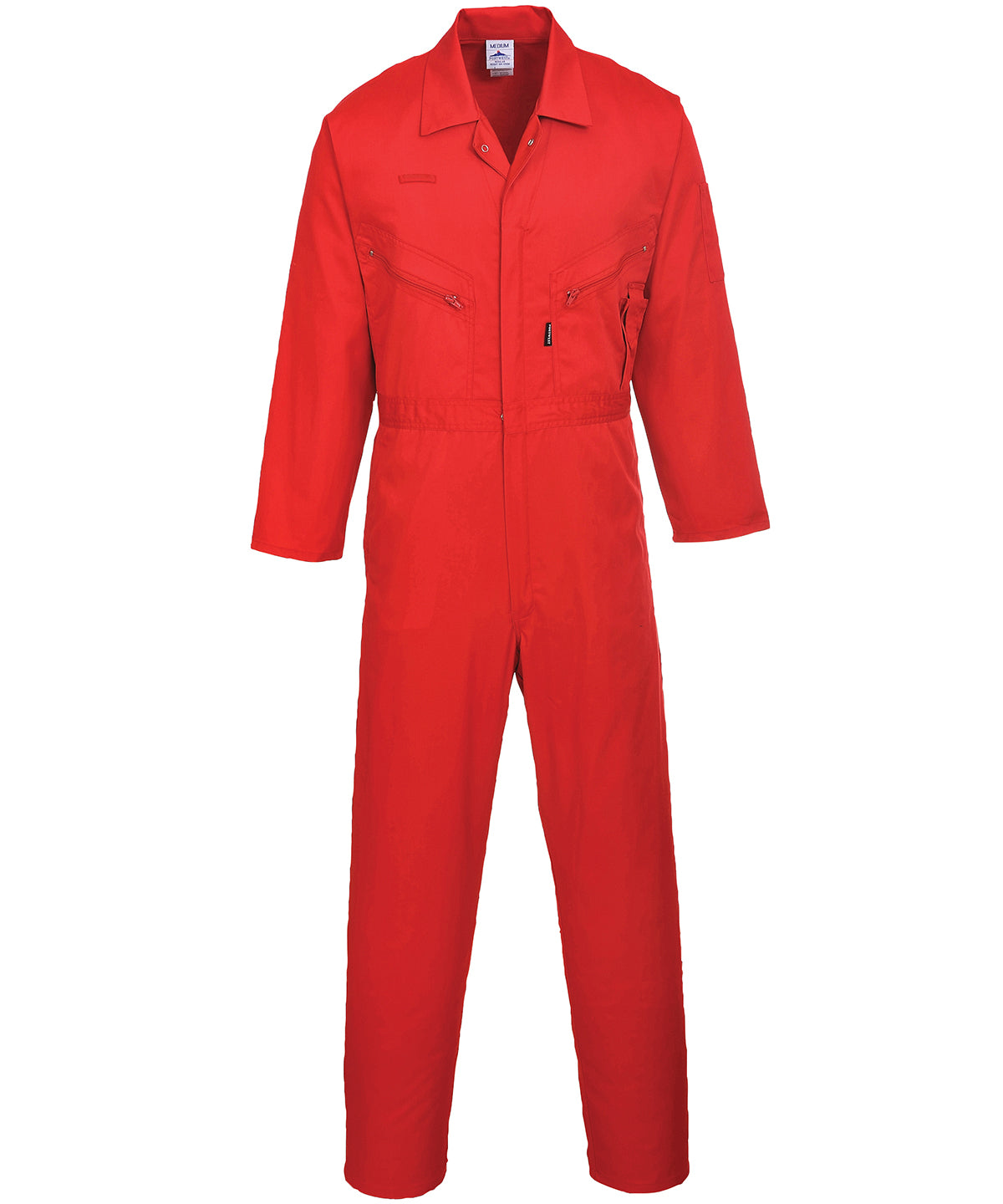 Liverpool zip coverall (C813) | red