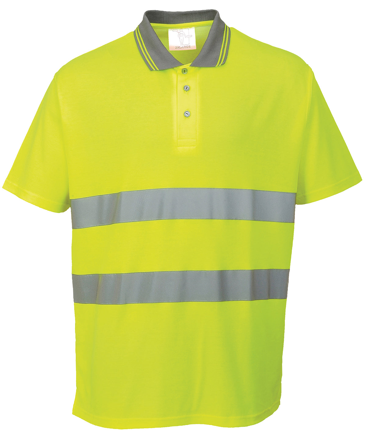 Cotton Comfort polo shirt (S171) | Yellow