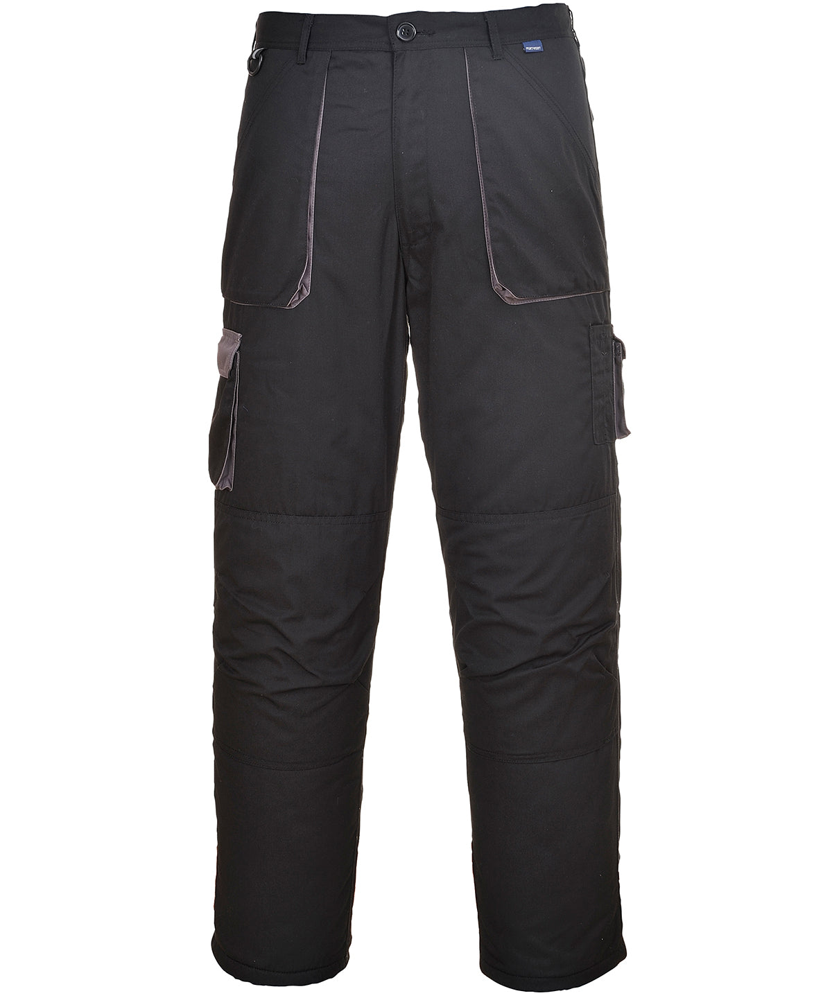 Portwest Texo contrast trousers (TX11) | Black/Grey