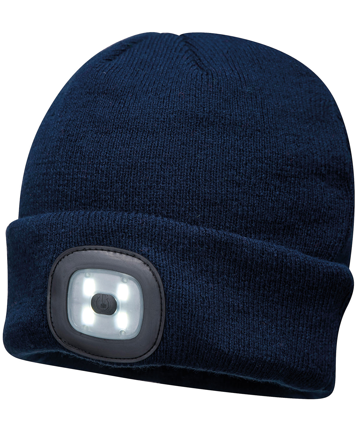 Beanie LED headlight USB rechargeable (B029) | navy