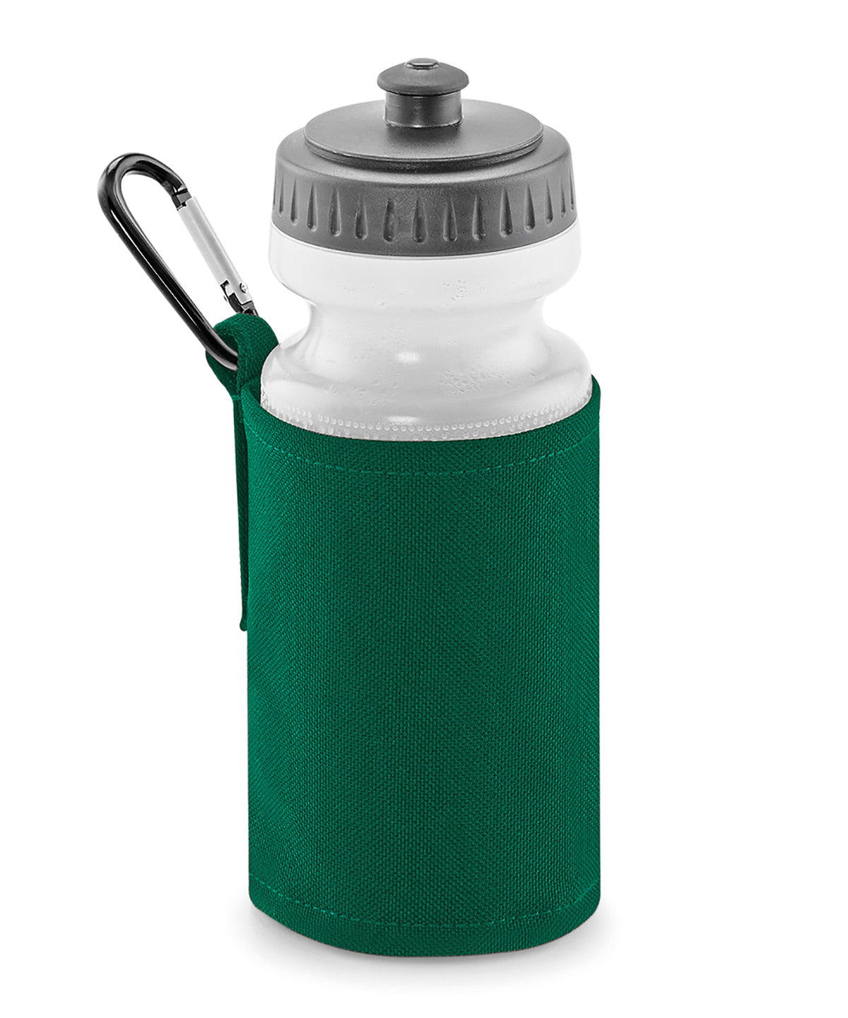 Water bottle and holder | bottle green
