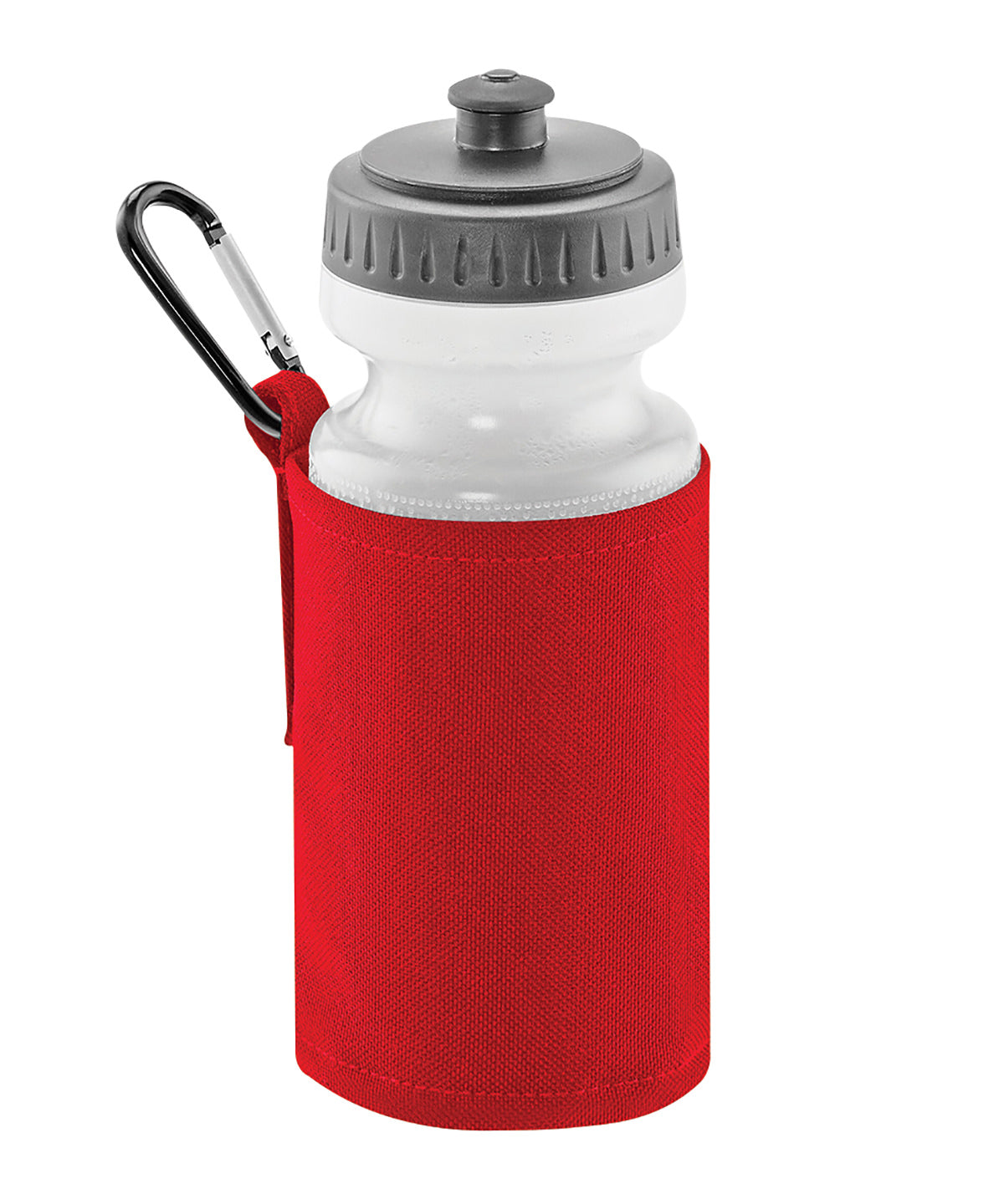 Water bottle and holder | classic red