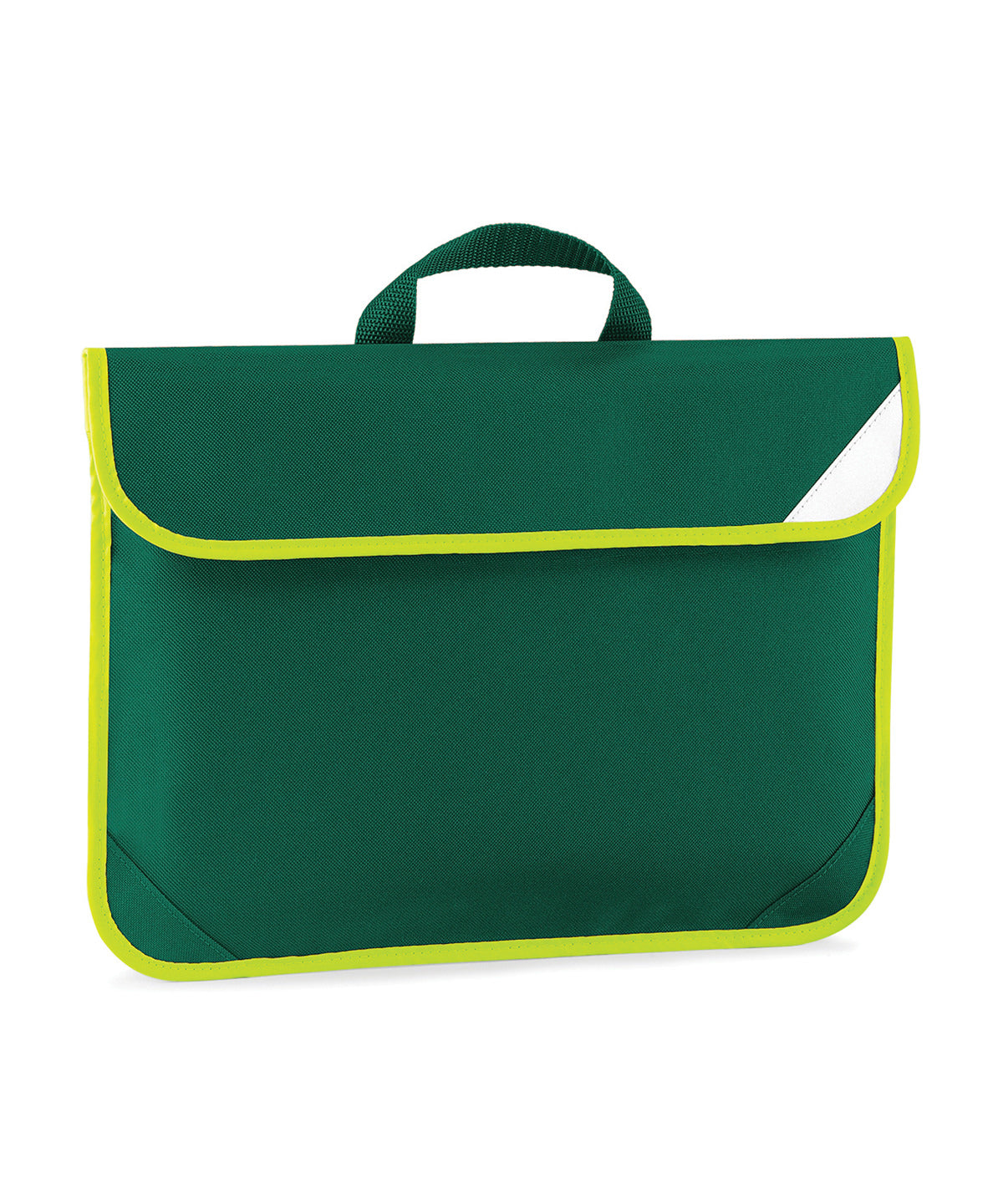 Enhanced-viz book bag | bottle green