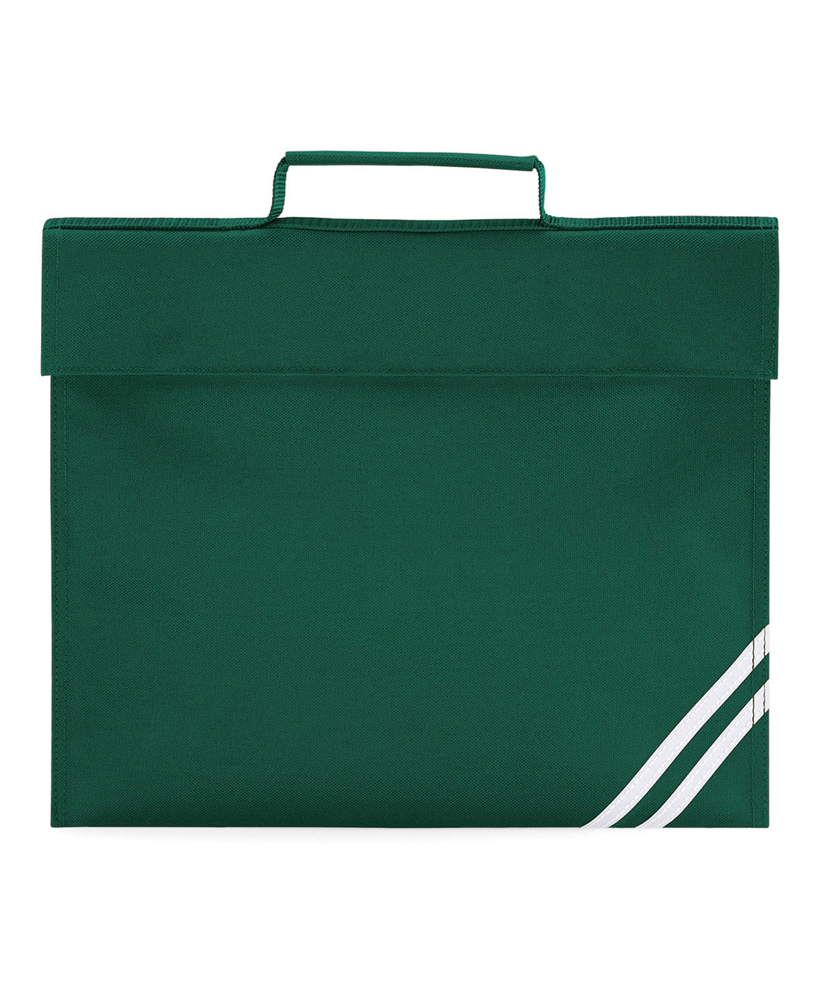 Classic book bag | bottle green