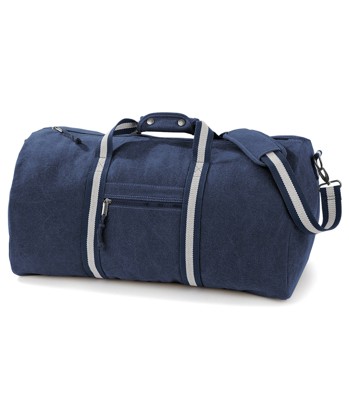Vintage canvas holdall | vintage oxford navy