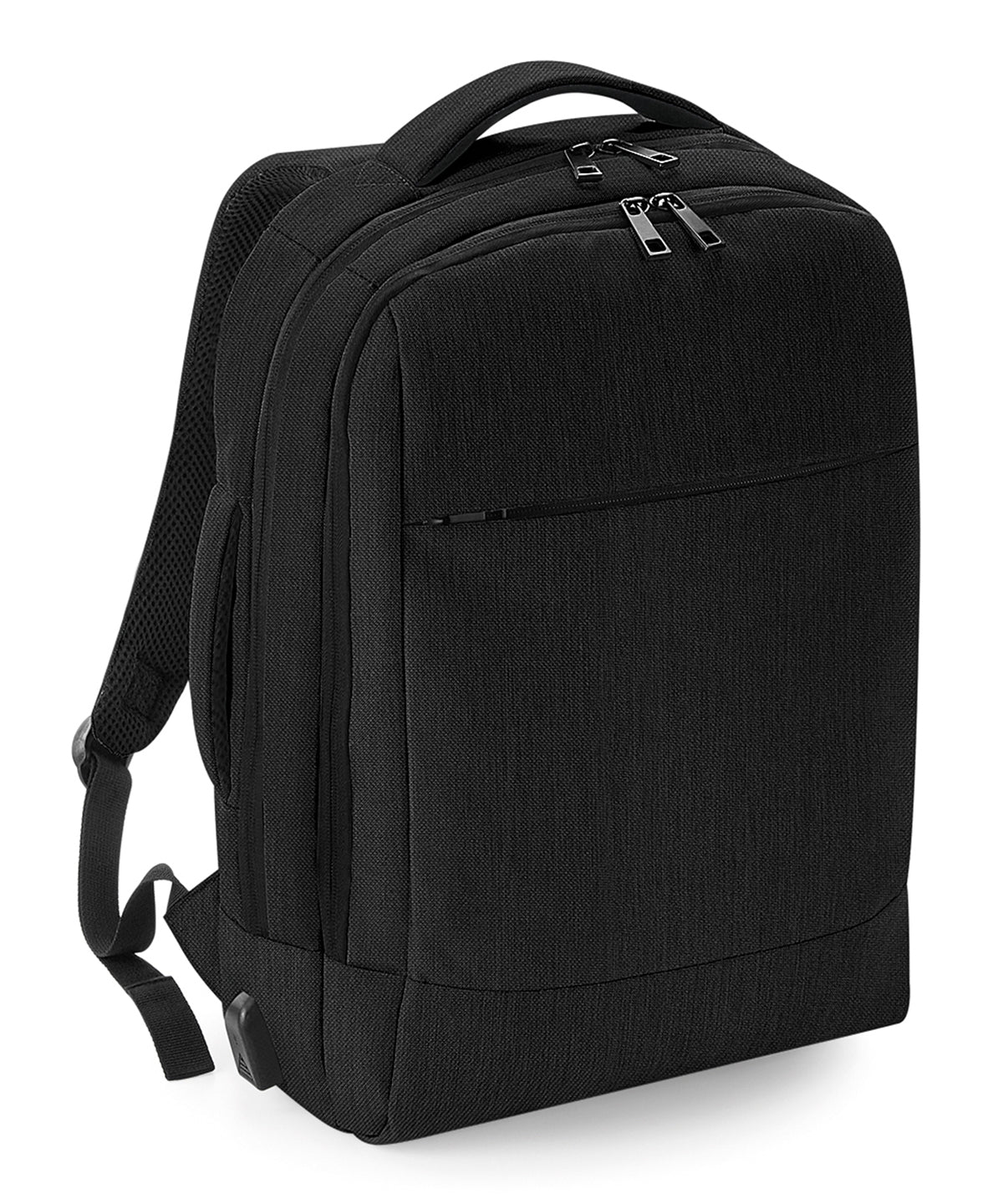 Q-Tech charge convertible backpack | Black