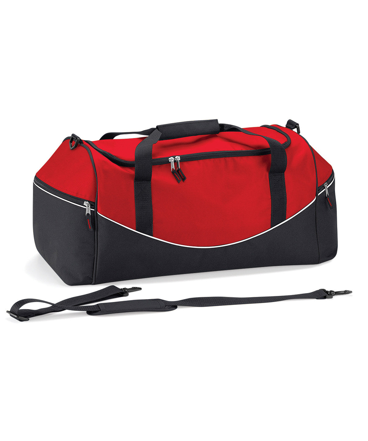 Teamwear holdall | classic red/black/white