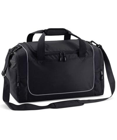 Teamwear locker bag | black/light grey