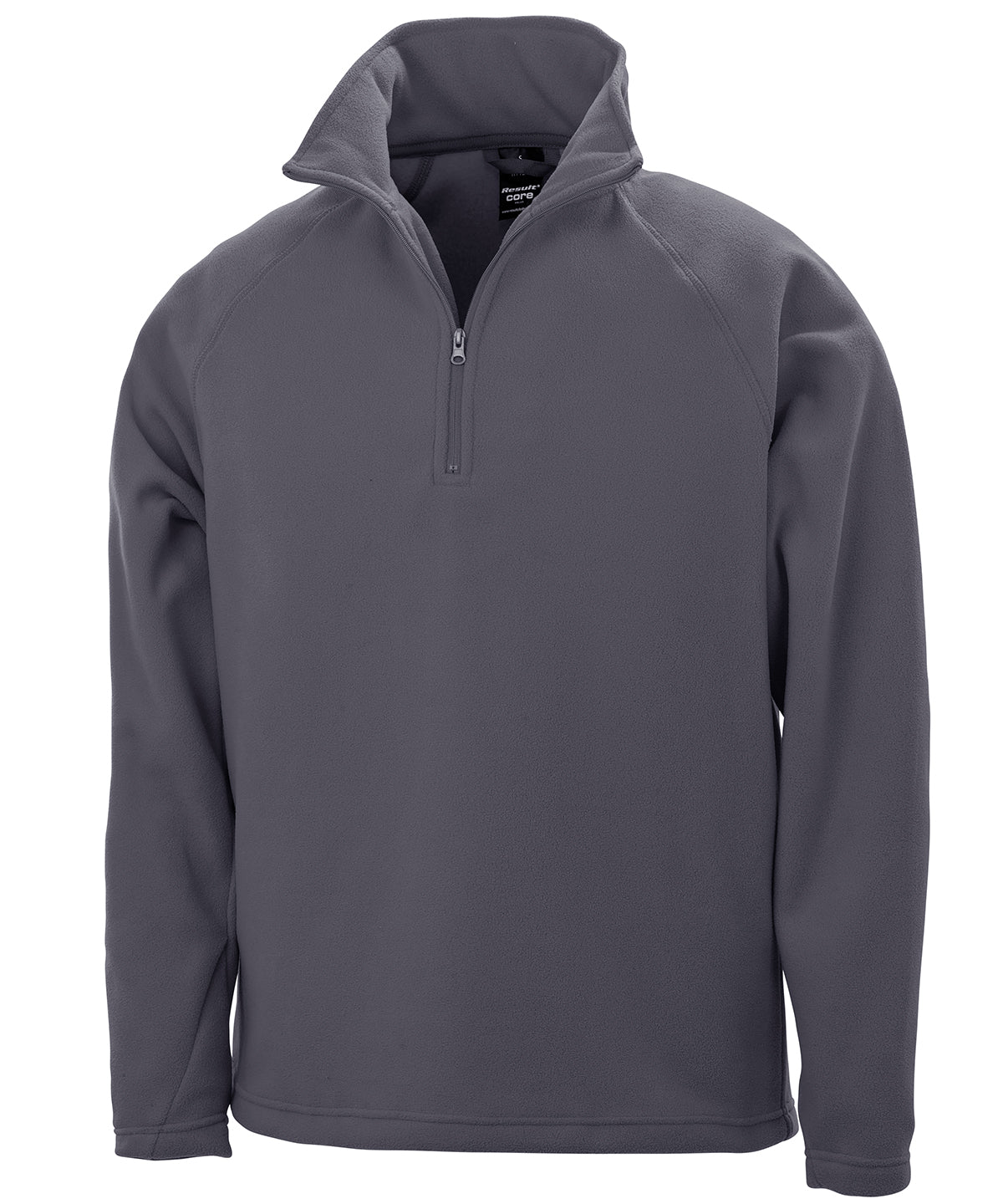 Core microfleece top | charcoal