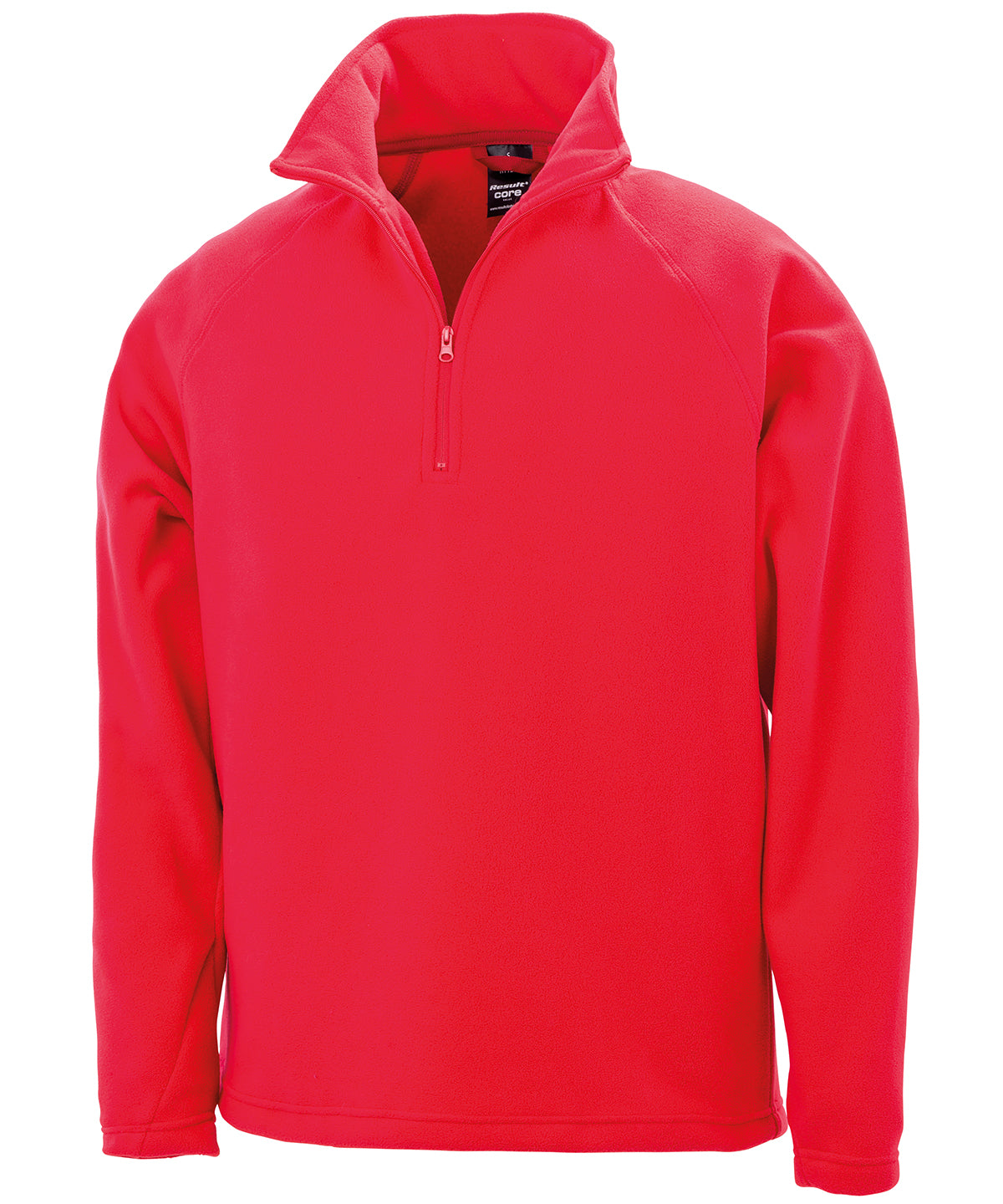Core microfleece top | red