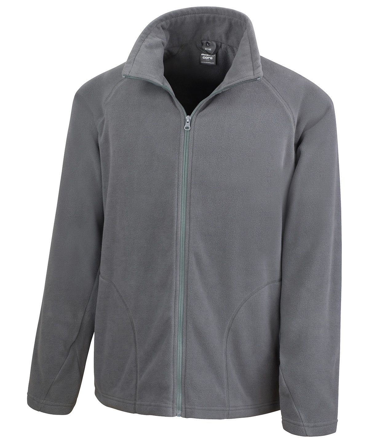 Core microfleece jacket | charcoal