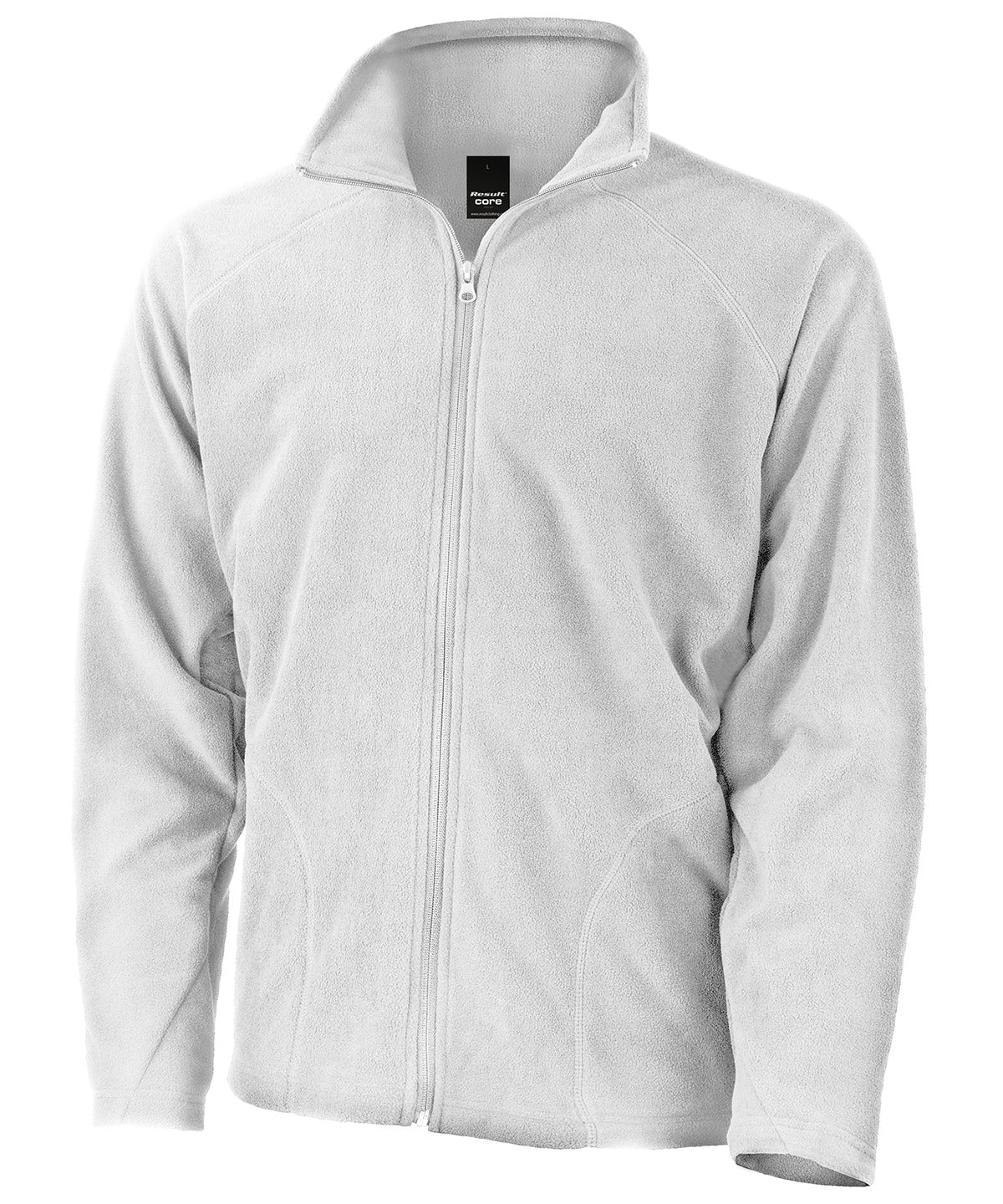 Core microfleece jacket | white