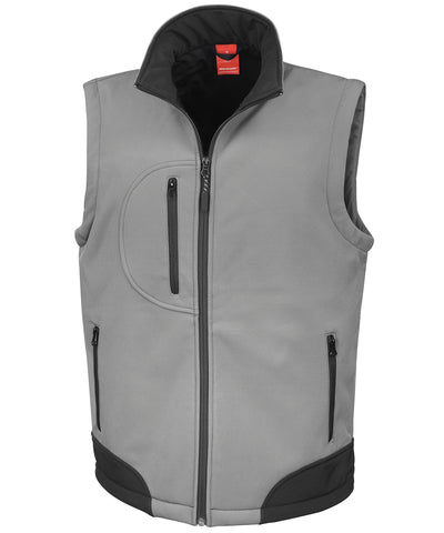 Softshell bodywarmer | wg grey/black