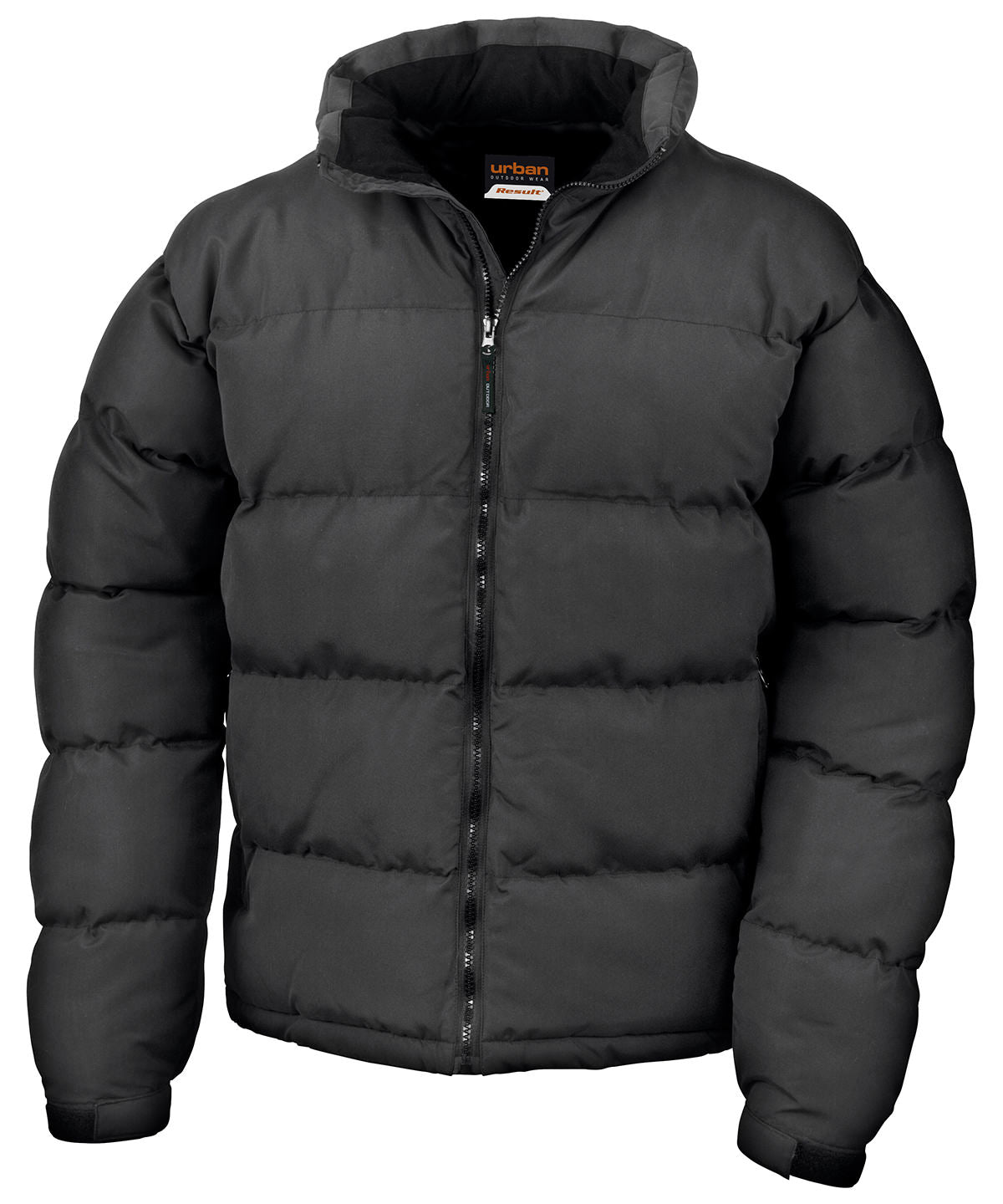 Holkham down-feel jacket | black