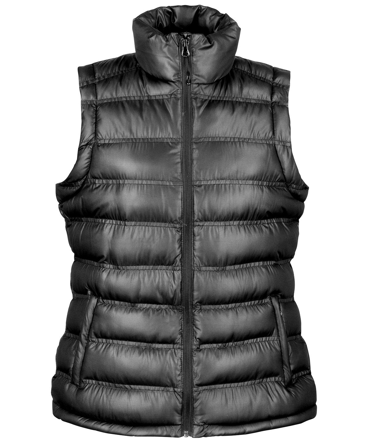 Womens ice bird padded gilet | black