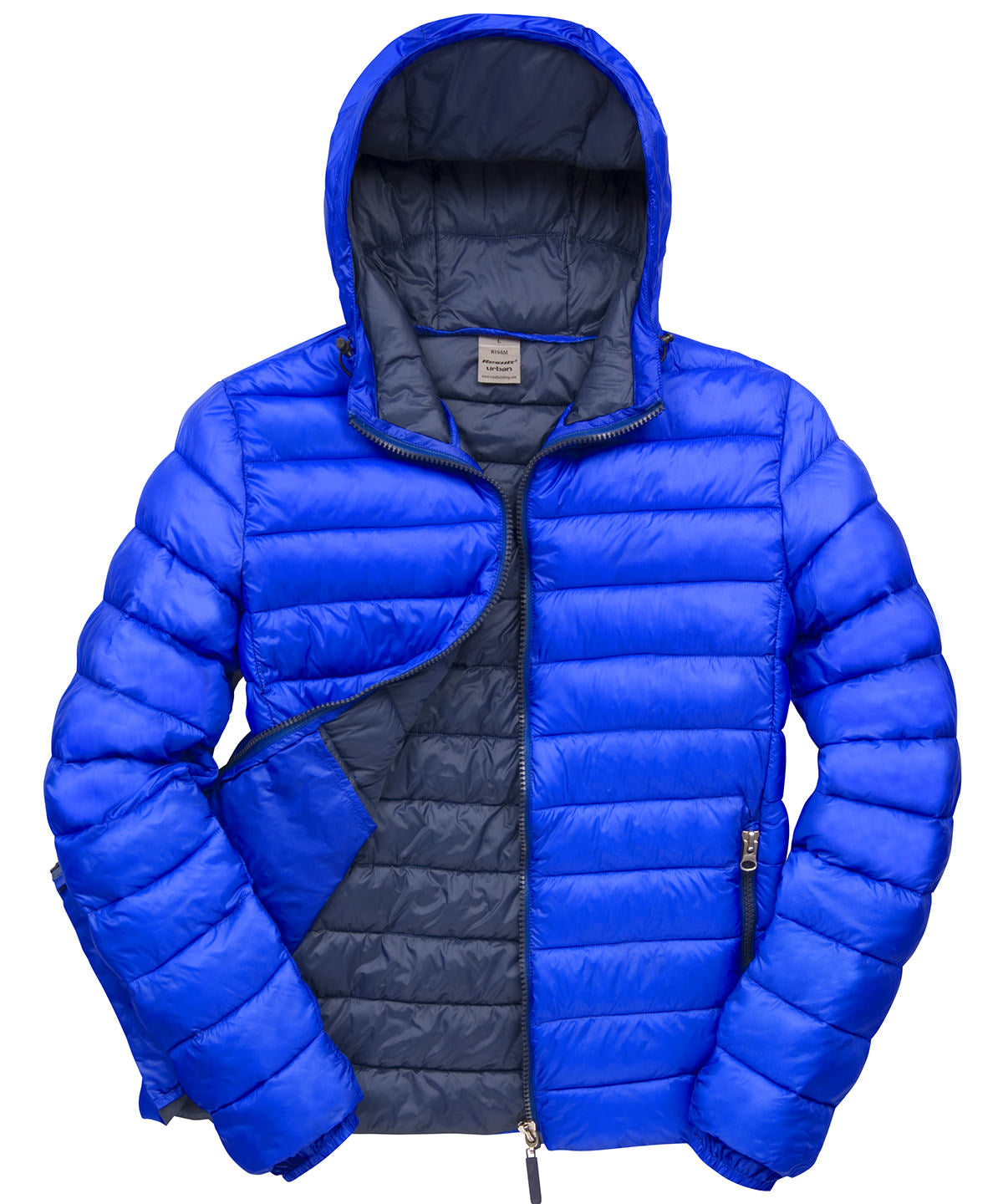 Urban snow bird hooded jacket | royal/navy