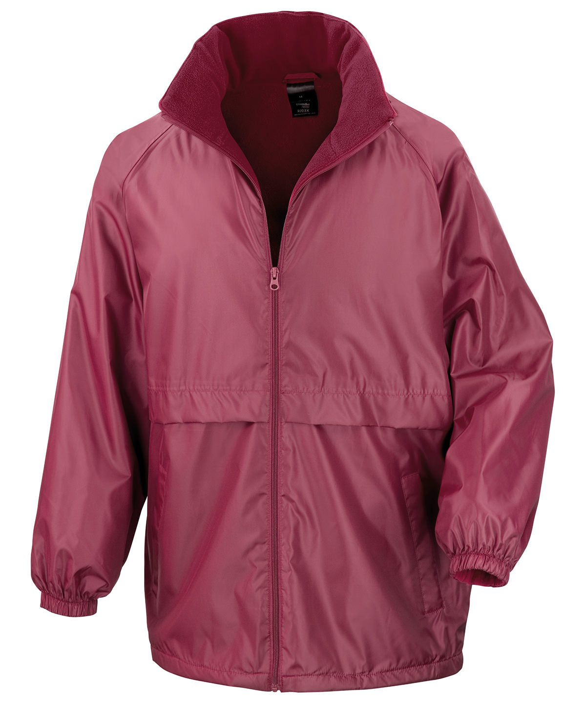 Core microfleece lined jacket | burgundy