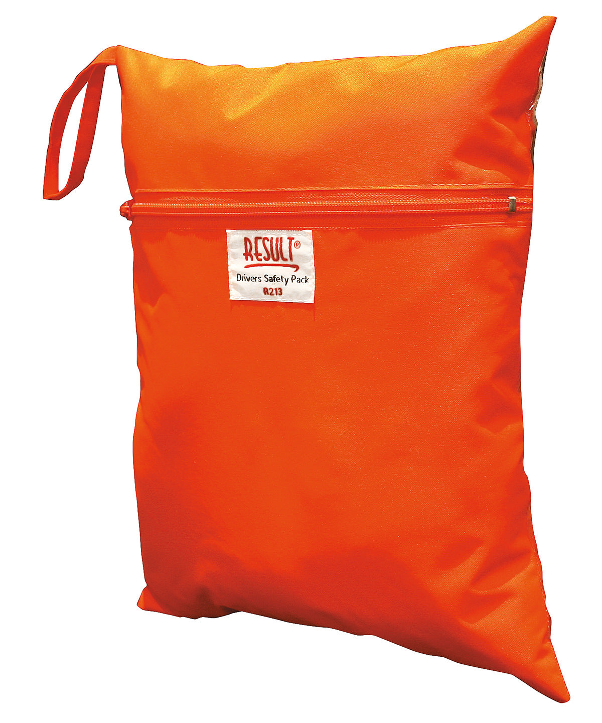 Safety vest storage bag | fluorescent orange