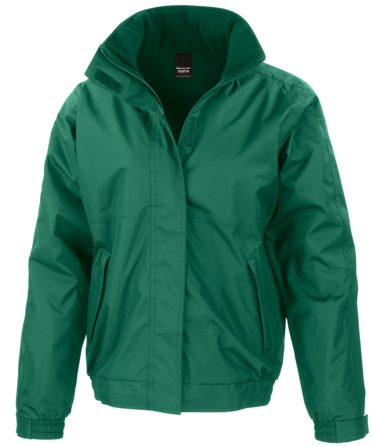 Core channel jacket | bottle green
