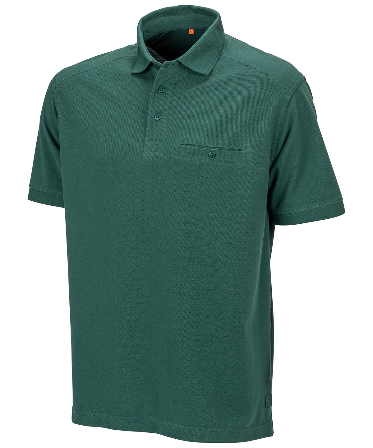 Work-Guard Apex pocket polo shirt | bottle green