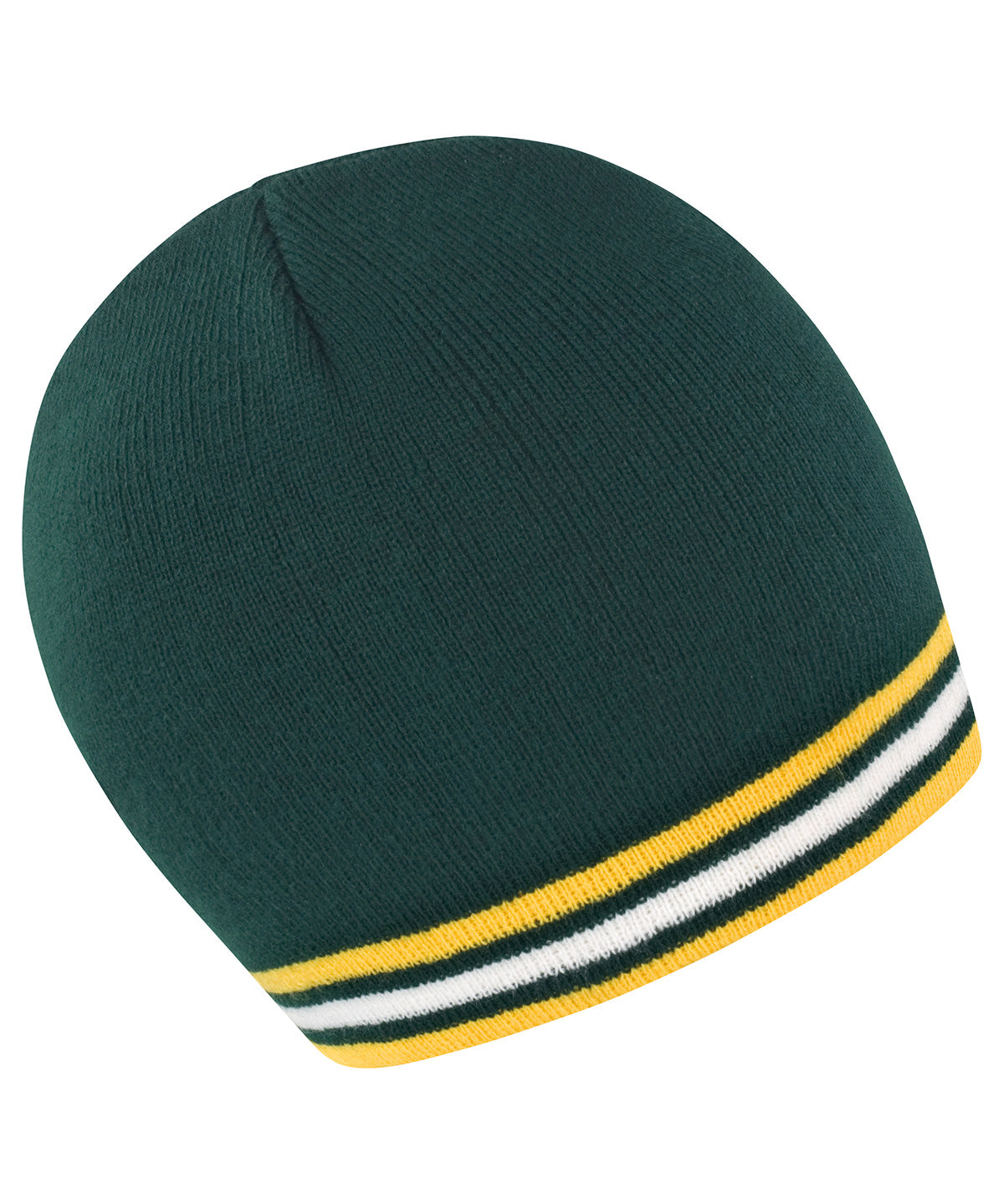 National beanie | green/gold/white