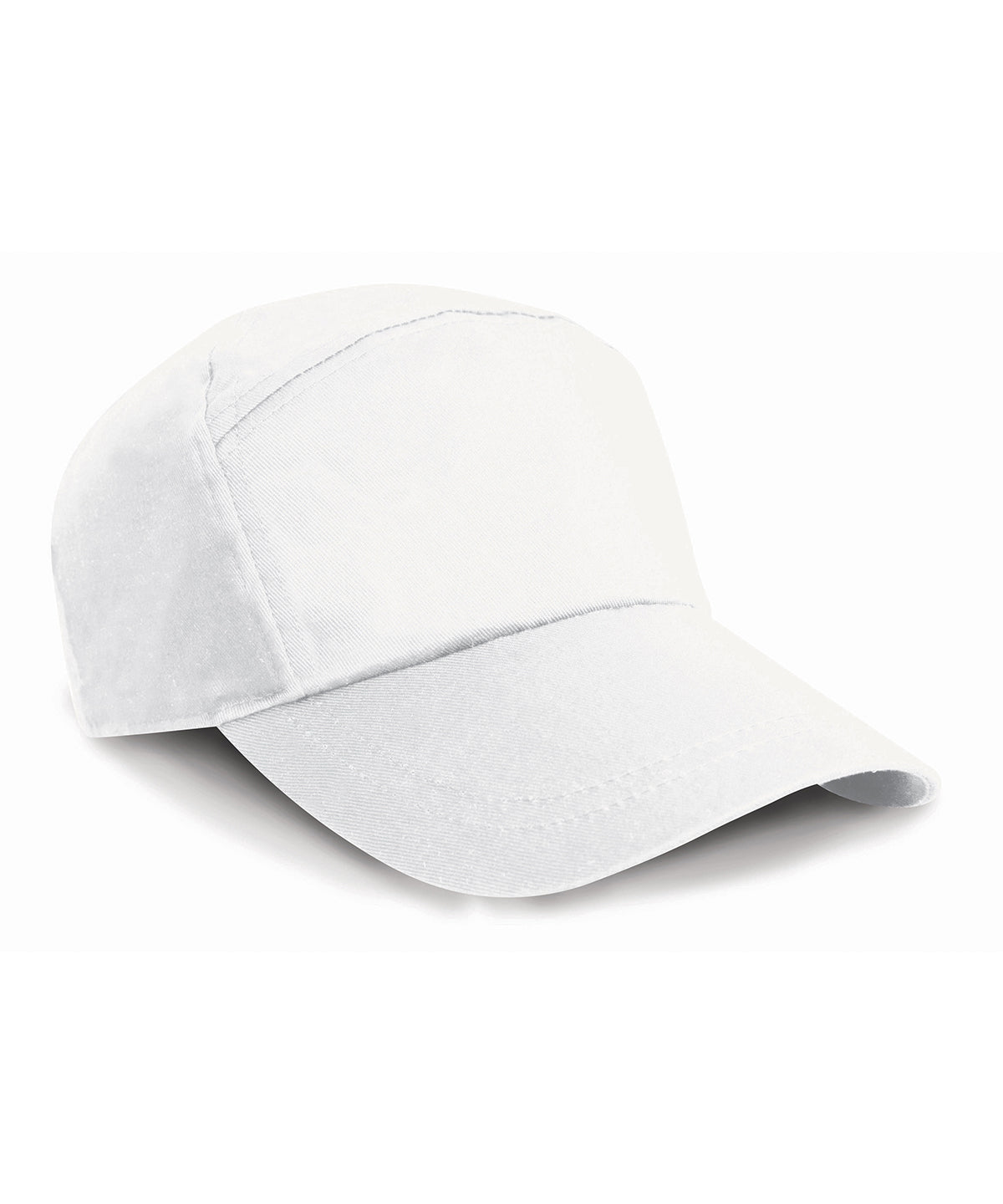 7-panel advertising cap | White